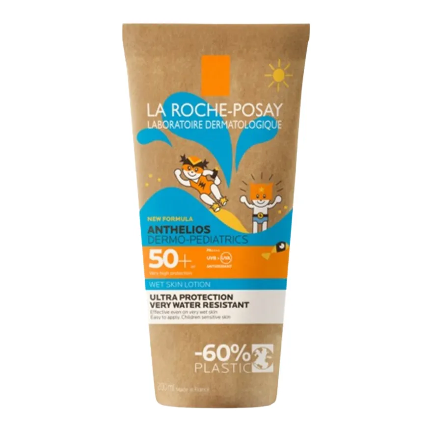 La Roche-posay Anthelios Gel Pelle Bagnata Dermo-pediatrics Spf50+ 200ml