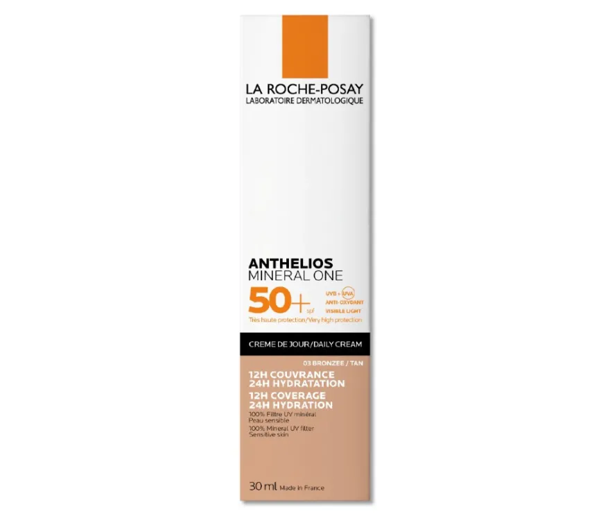 La Roche-posay Anthelios Mineral One Crema Viso Fondotinta 03 Tan Spf50+ Filtro 100% Minerale 30ml