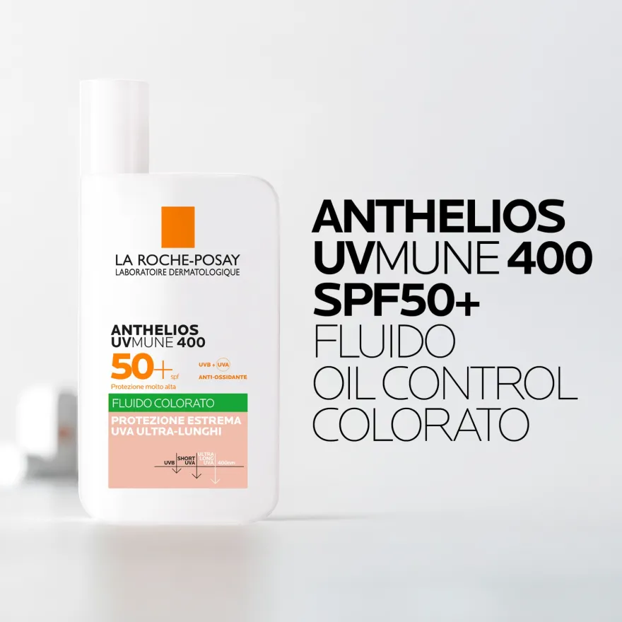 La Roche-posay Anthelios Oil Control Fluido Colorato Spf50+ 50ml