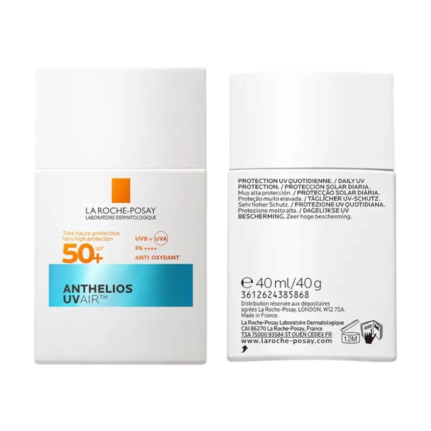 La Roche-posay Anthelios solare fluido Leggero Uvair SPF50+ 2x40ml