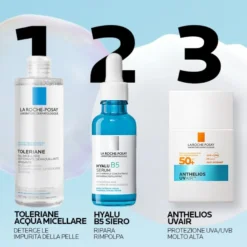 La Roche-posay Anthelios solare fluido Leggero Uvair SPF50+ 2x40ml