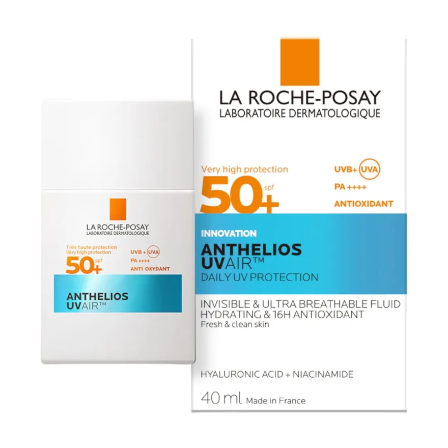 La Roche-posay Anthelios solare fluido Leggero Uvair SPF50+ 2x40ml