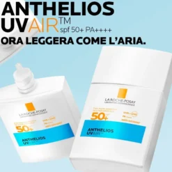 La Roche-posay Anthelios solare fluido Leggero Uvair SPF50+ 2x40ml