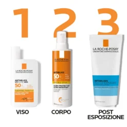 La Roche-posay Anthelios Spray Solare Corpo Invisibile Spf50+ Pelle Sensibile 200ml