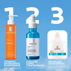 La Roche-posay Anthelios Uvair Serum Sunscreen Spf50+ Protezione Viso 50ml