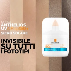 La Roche-posay Anthelios Uvair Serum Sunscreen Spf50+ Protezione Viso 50ml