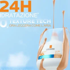 La Roche-posay Anthelios Uvair Spf50+ Serum Sunscreen Medium Natural Protezione Solare Viso 50ml