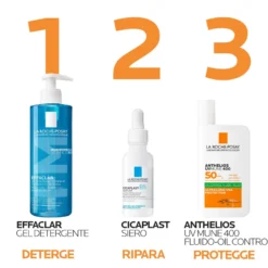 La Roche-posay Anthelios Uvmune Fluido Oil Control Spf50+ Solare Viso 50ml