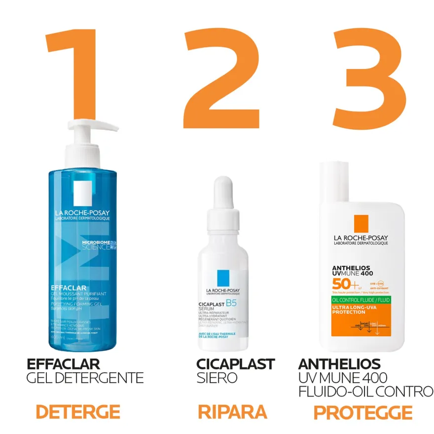 La Roche-posay Anthelios Uvmune Fluido Oil Control Spf50+ Solare Viso 50ml