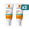 La Roche-posay Anthelios Uvmune crema idratante SPF50+ 2x50ml