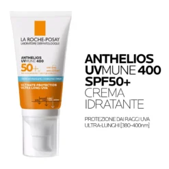 La Roche-posay Anthelios Uvmune 400 Crema Idratante Protezione Estrema Da Uva Ultra Lunghi Ap Spf50+ Con Profumo 50ml