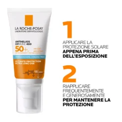 La Roche-posay Anthelios Uvmune 400 Crema Idratante Protezione Estrema Da Uva Ultra Lunghi Ap Spf50+ Con Profumo 50ml