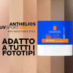 La Roche-posay Anthelios Uvsport Pro-resistance Stick Spf50+ Protezione Solare 8g