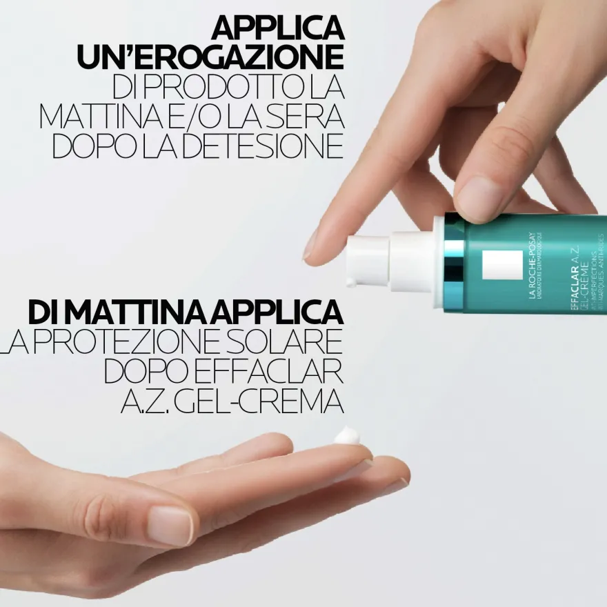 La Roche Posay Effaclar Az trattamento imperfezioni viso 2x40ml