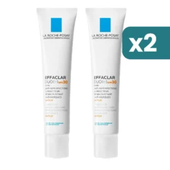 La Roche-posay Effaclar Duo+ Crema Viso Spf30 Bipacco 2x40ml
