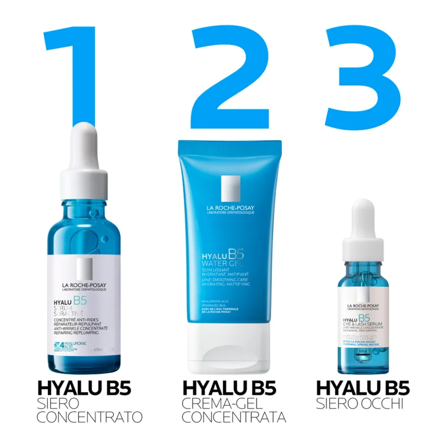La Roche-posay Hyalu B5 Acqua-gel Rinfrescante Istantaneo Adatto A Tutti I Tipi Di Pelle 40ml