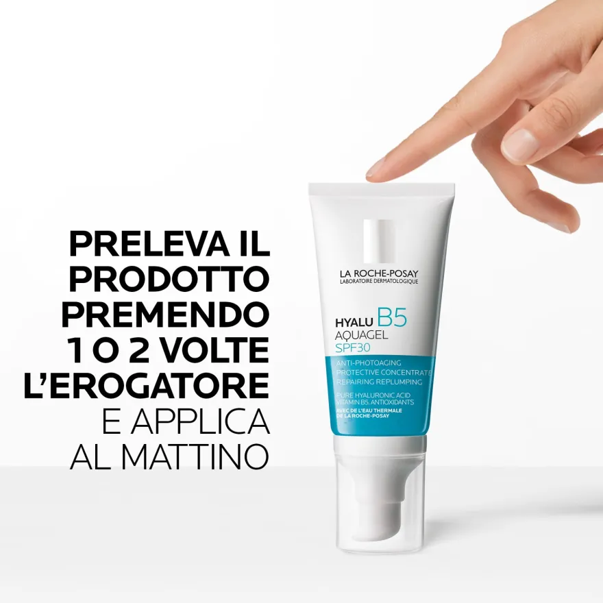 La Roche-posay Hyalu B5 Aquagel Trattamento Anti-rughe Anti Fotoinvecchiamento Spf30 50ml