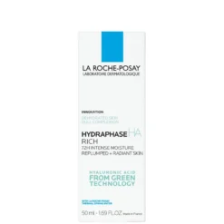 La Roche-posay Hydraphase Ha Ricca 72h Idratazione Intensa Con Acido Ialuronico 50ml