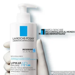 La Roche-posay Lipikar Balsamo Riparatore Tripla Azione Pelle Secca E A Tendenza Atopica 400ml