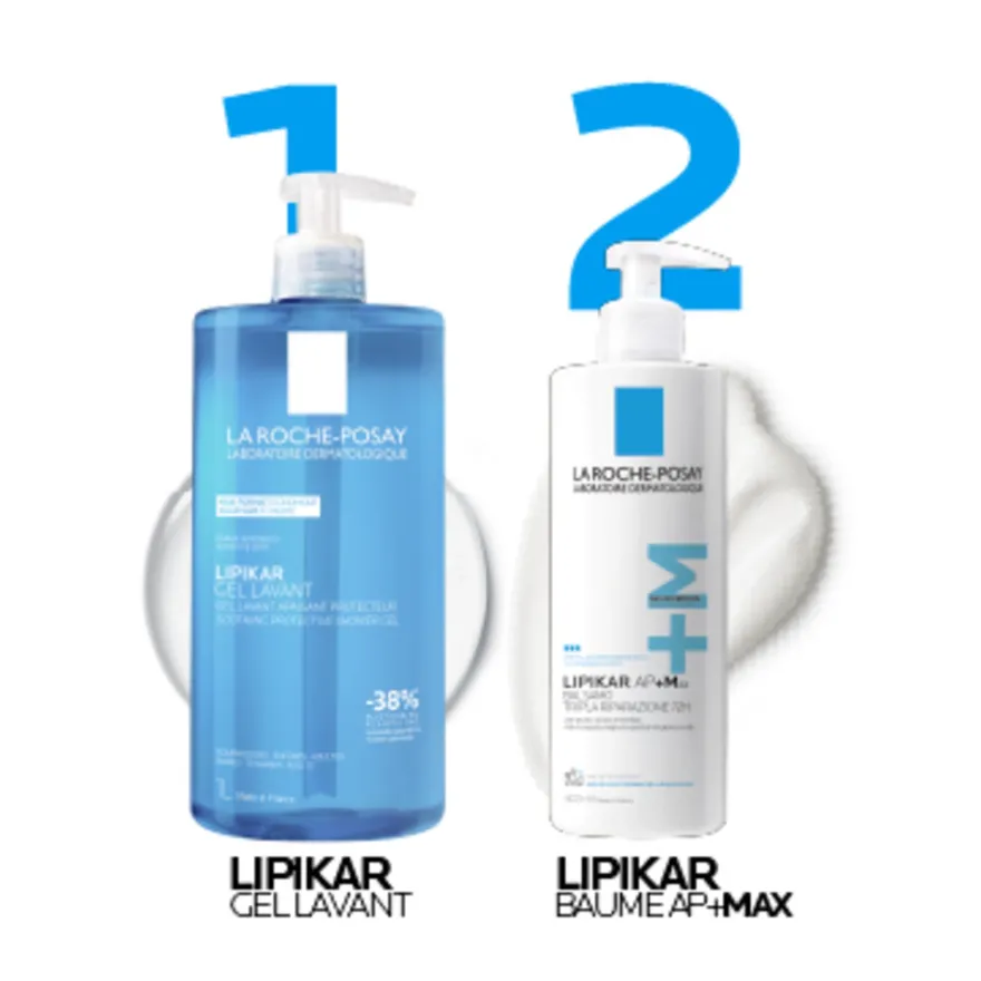 La Roche-posay Lipikargel Lavant Gel Doccia Delicato 1l