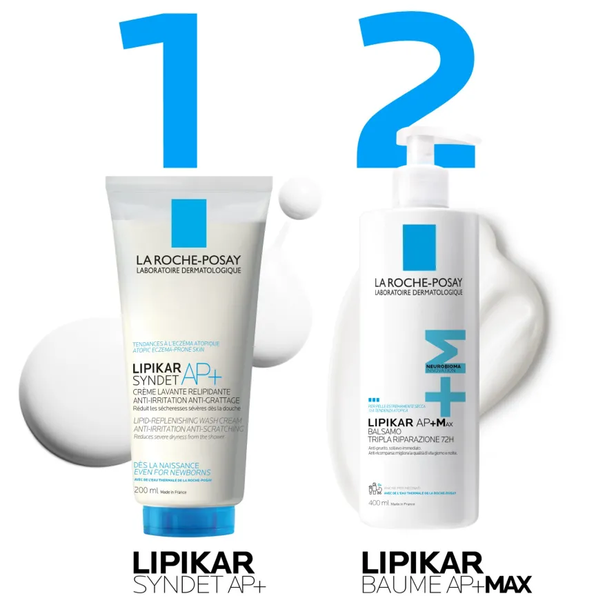 La Roche-posay Lipikar Syndet Ap+ Crema Detergente Corpo 200ml