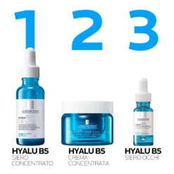 La Roche-posay Nuovo Hyalu B5 siero concentrato Anti-rughe bipacco 2x30ml