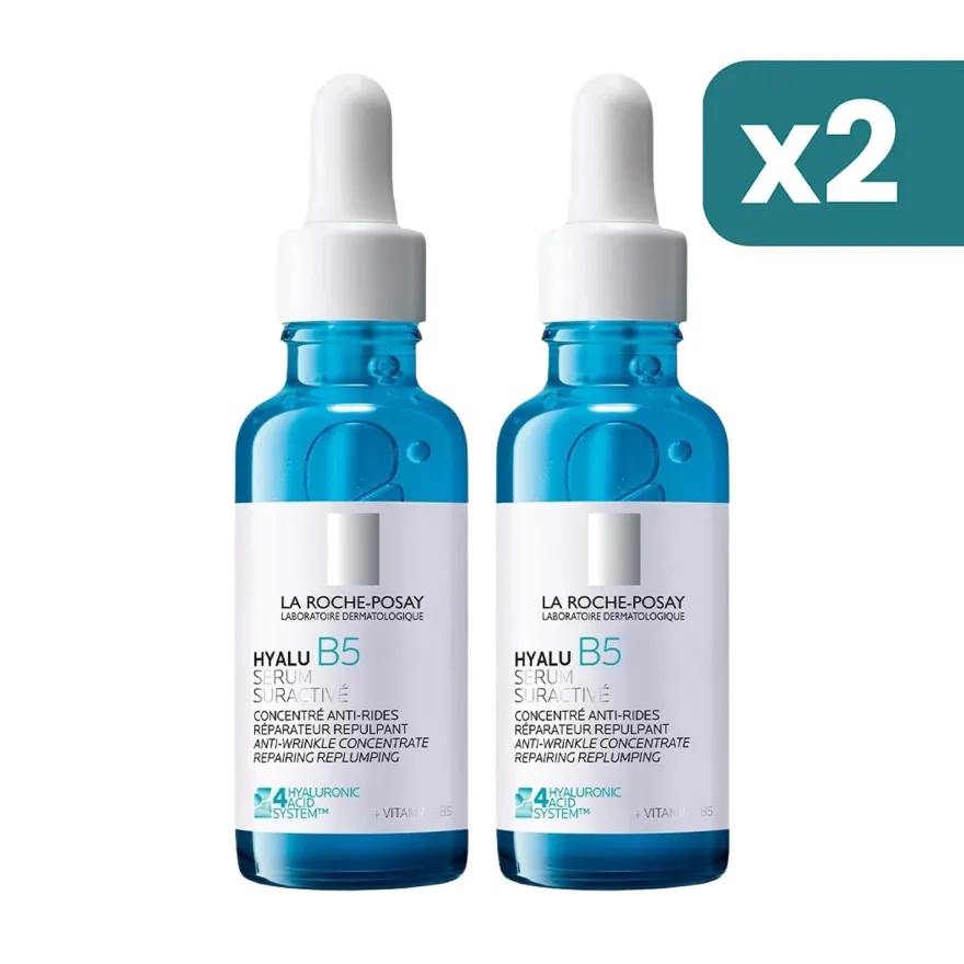 La Roche-posay Nuovo Hyalu B5 siero concentrato Anti-rughe bipacco 2x30ml