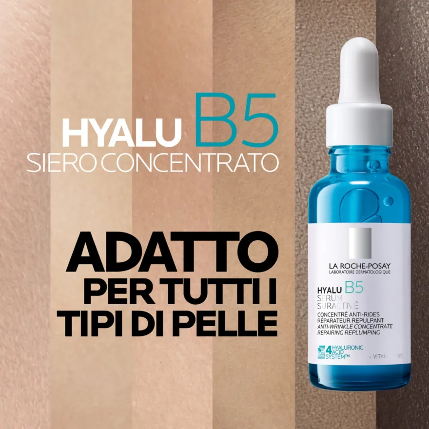 La Roche-posay Nuovo Hyalu B5 siero concentrato Anti-rughe bipacco 2x30ml