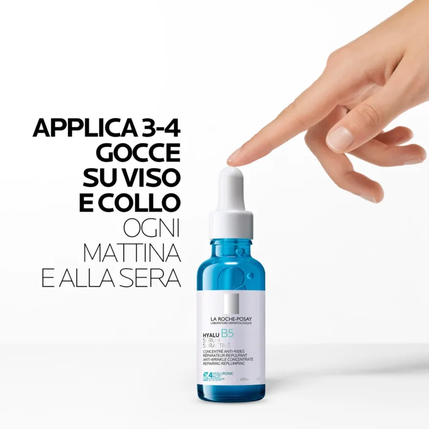 La Roche-posay Nuovo Hyalu B5 siero concentrato Anti-rughe bipacco 2x30ml