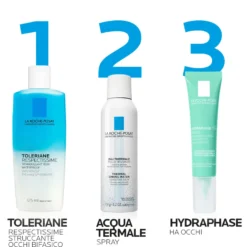 La Roche-posay Respectissime Fluido Purificante Struccante Occhi 125ml