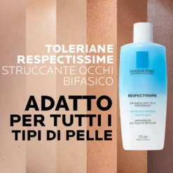 La Roche-posay Respectissime Fluido Purificante Struccante Occhi 125ml