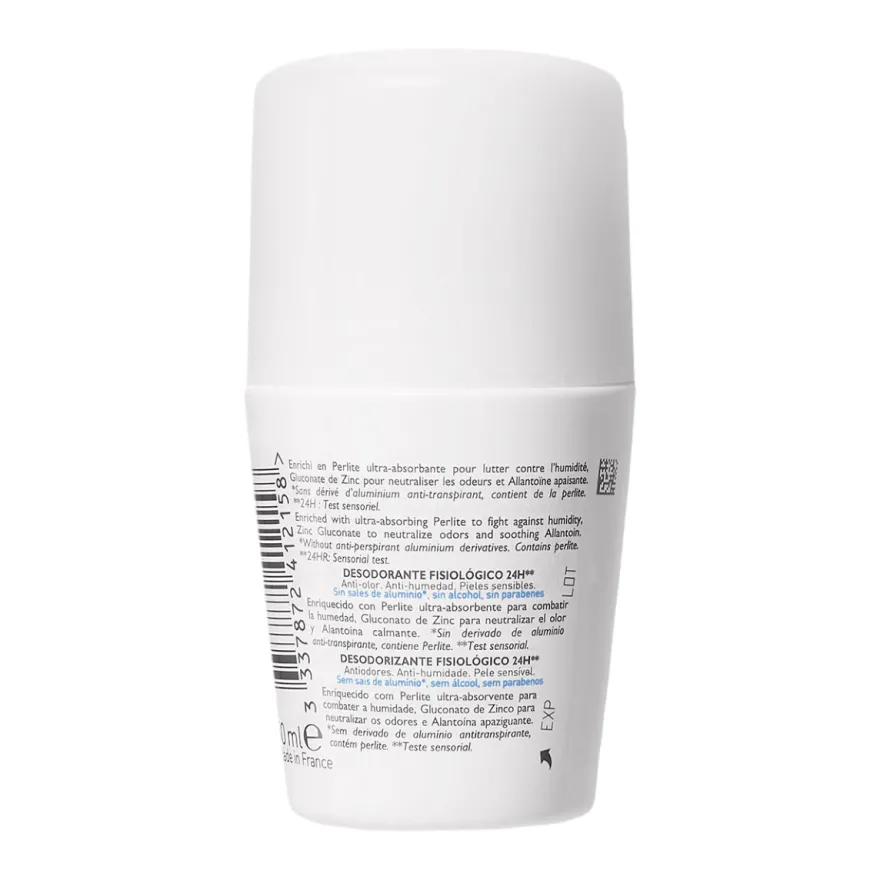 La Roche-posay Toleriane Deodorante Physiologique Roll-on Lenitivo Antiodori 50ml