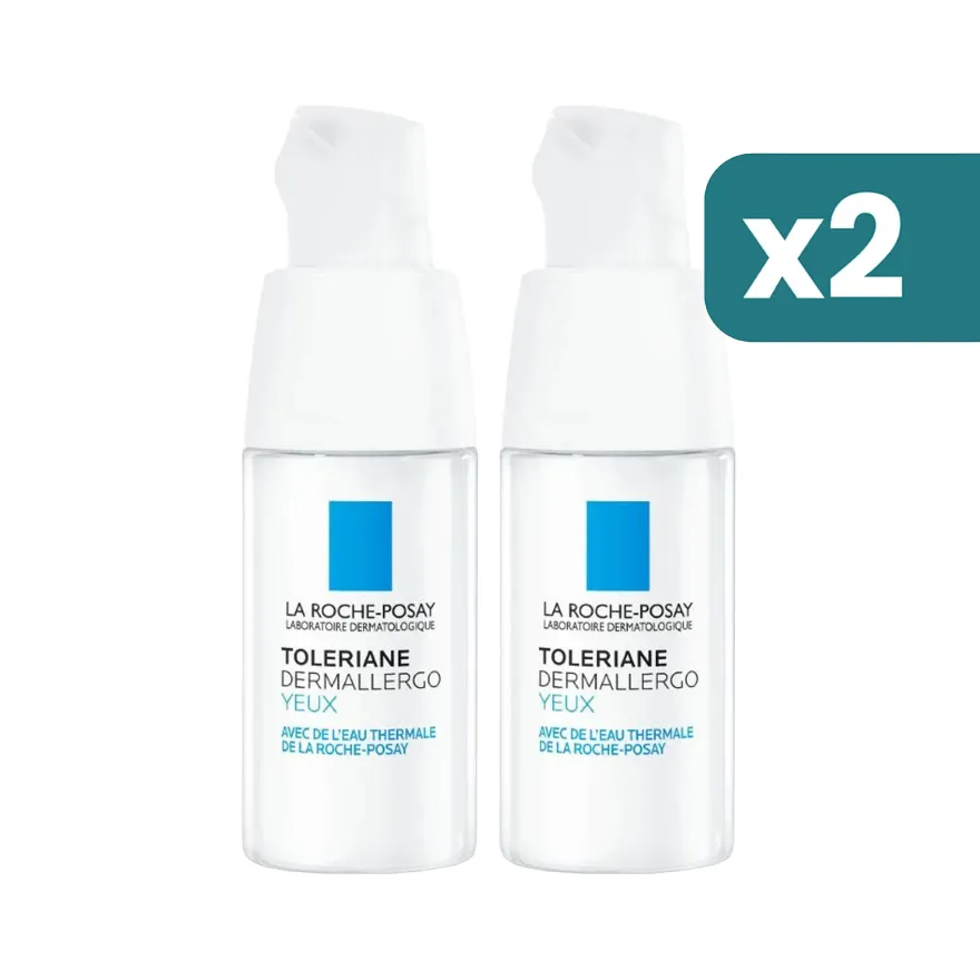 La Roche-posay Toleriane Dermallergo contorno occhi bipacco 2x20ml
