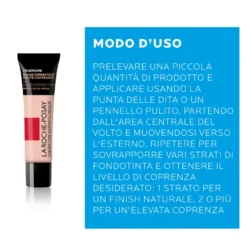 La Roche Posay Toleriane Fondotinta Fluido Correttore Alta Coprenza 8 30ml