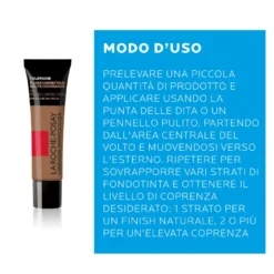 La Roche Posay Toleriane Fondotinta Fluido Correttore Alta Coprenza 19 30ml