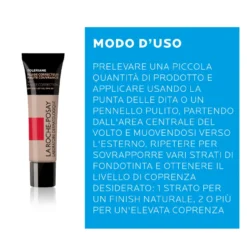 La Roche Posay Toleriane Fondotinta Fluido Correttore Alta Coprenza 12 30ml