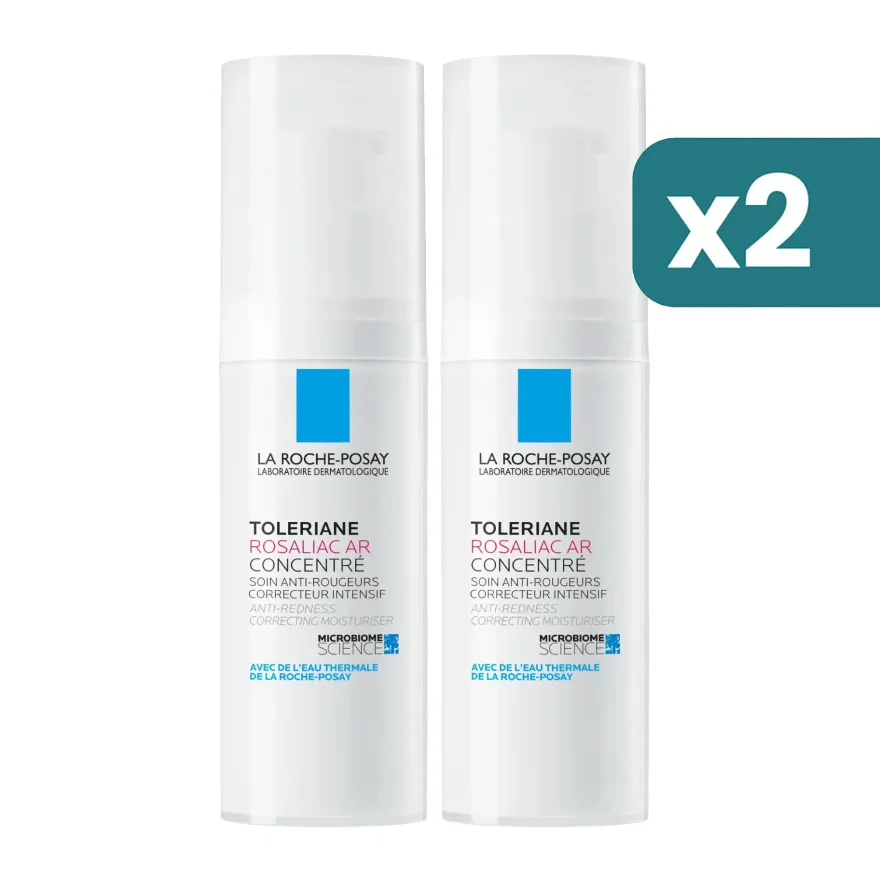 La Roche-posay Toleriane Rosaliac siero antirossori bipacco 2x40ml