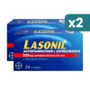 Lasonil Antidolorifico E Antinfiammatorio Contro Dolore Muscolare Articolare 2 confezioni da 24 Compresse