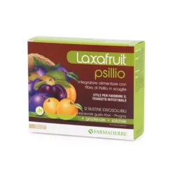 Laxafruit Psillio Integratore Transito Intestinale 12 Bustine