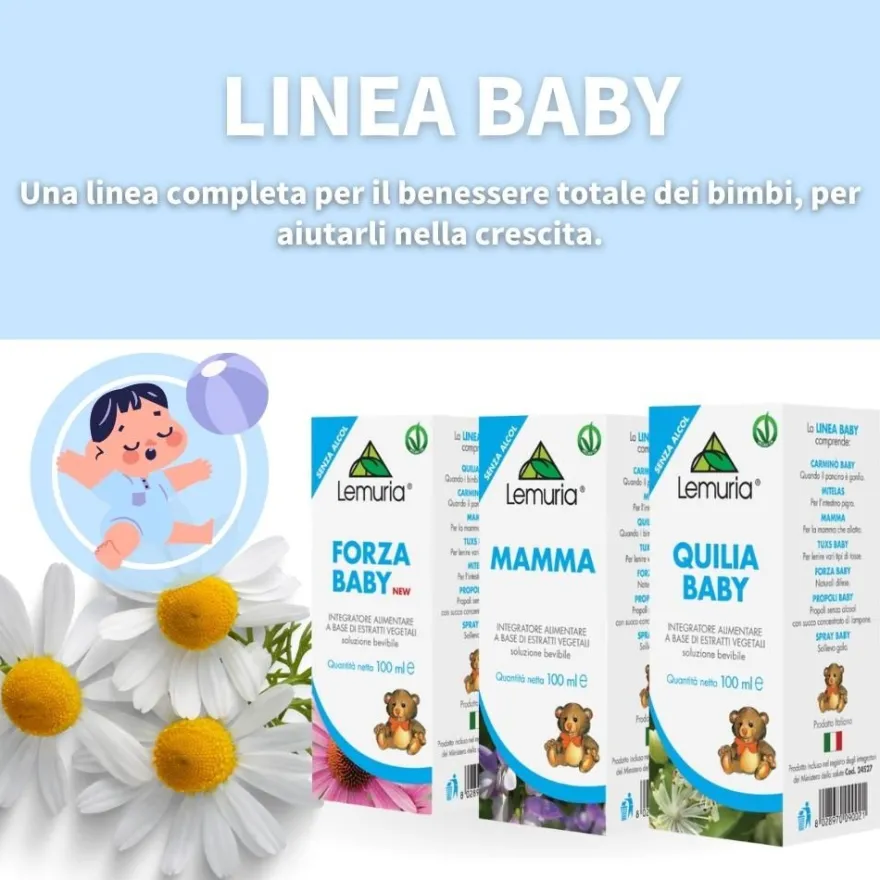 Lemuria Forza Baby New Integratore Alimentare 100ml