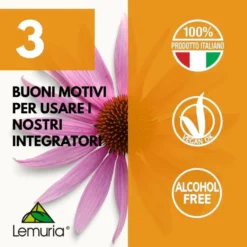 Lemuria Henerga Sprint Integratore Multivitaminico 55 Capsule