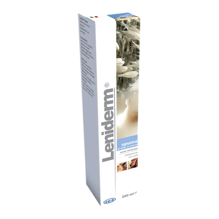 Leniderm Spuma Detergente 200ml