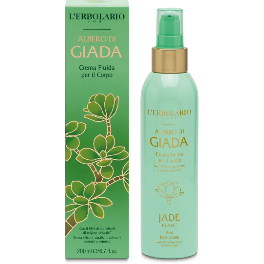 L'erbolario Albero Di Giada Crema Fluida Corpo 200ml
