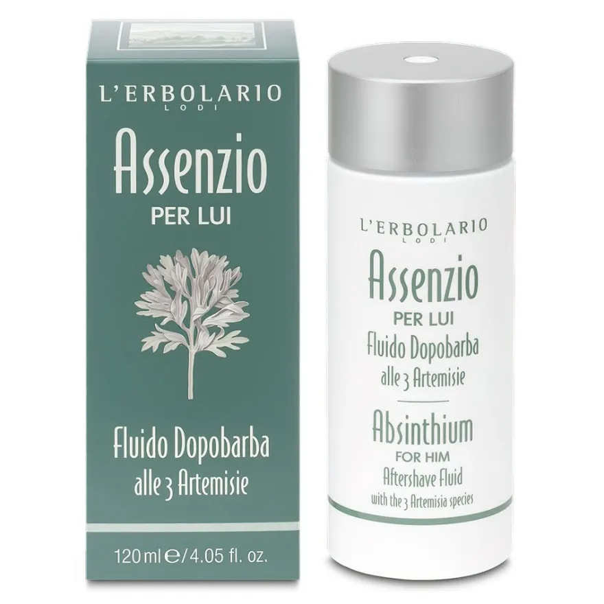 L'erbolario Assenzio Fluido Dopobarba Rasatura 120ml