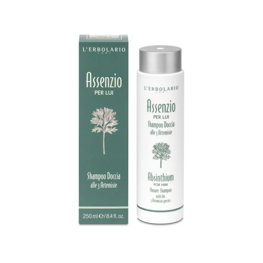 L'erbolario Assenzio Shampoo Doccia Uomo 250ml