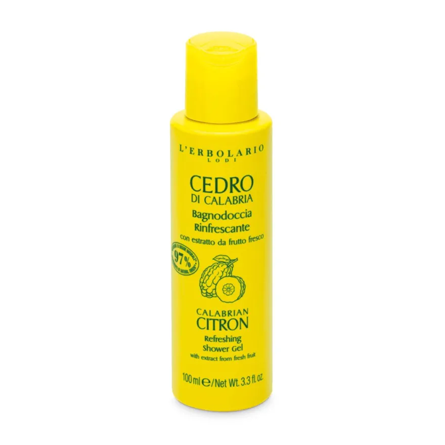 L'erbolario Bagnoschiuma Rinfrescante Cedro Di Calabria 100ml