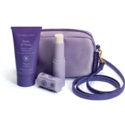 L'erbolario Bella Di Notte Mini Beauty Bag Serata Scintillante Crema Corpo Scintillante 75ml + Burrocacao