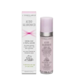 L'erbolario Crema Viso Acido Ialuronico Pelli Miste 50ml