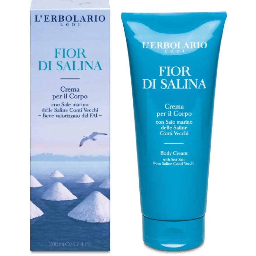 L'erbolario Fior Di Salina Crema Corpo 200ml