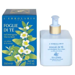 L'erbolario Foglie Di Tè Gel Detergente Viso E Mani 250ml